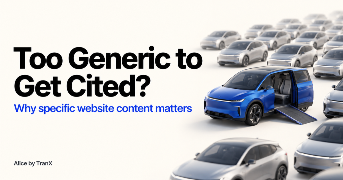 Too Generic to Get Cited? Why AI May Be Overlooking Your Business